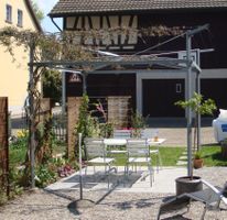 Stabile Gartenpergola