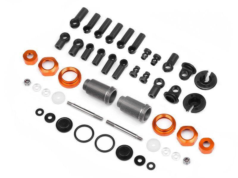 Kit Ammortizzatori HPI Racing 75194 &ndash; Filettati In Alluminio, Basso Attrito, 46-56mm