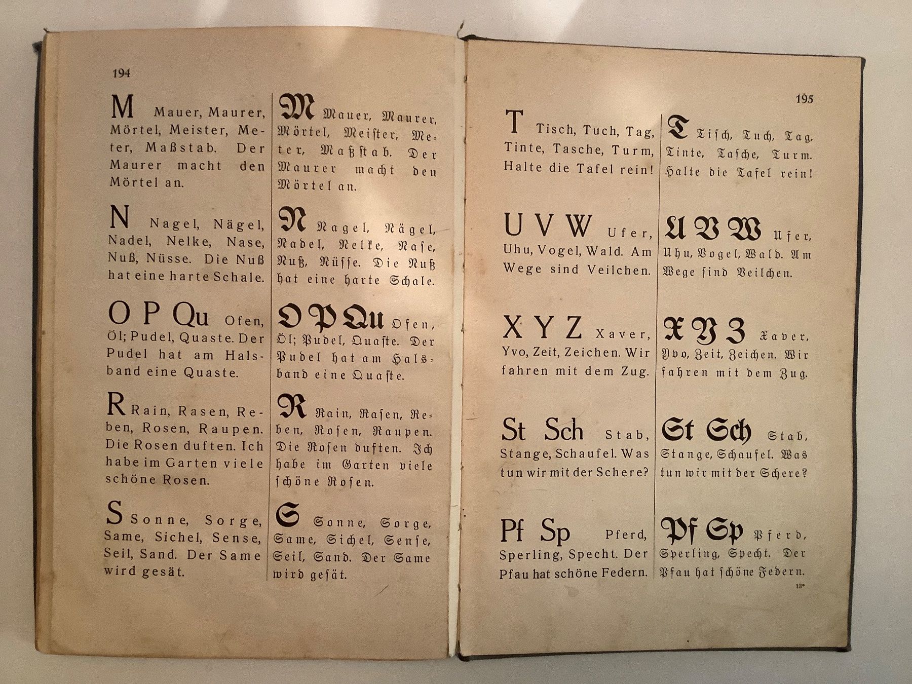 Libri: Antikes Lesebuch von 1935 – Usato da Triesen venduto da boston7 5