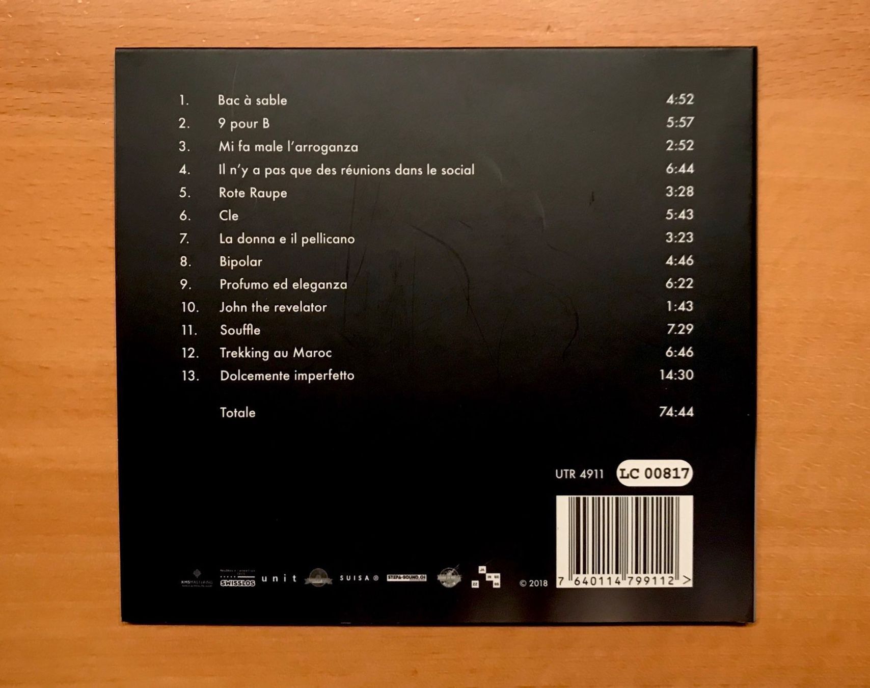 CD: CD Danzeisen Giger Sgro Trio - Dolcement – Usato da Zürich venduto da tomakomai 1