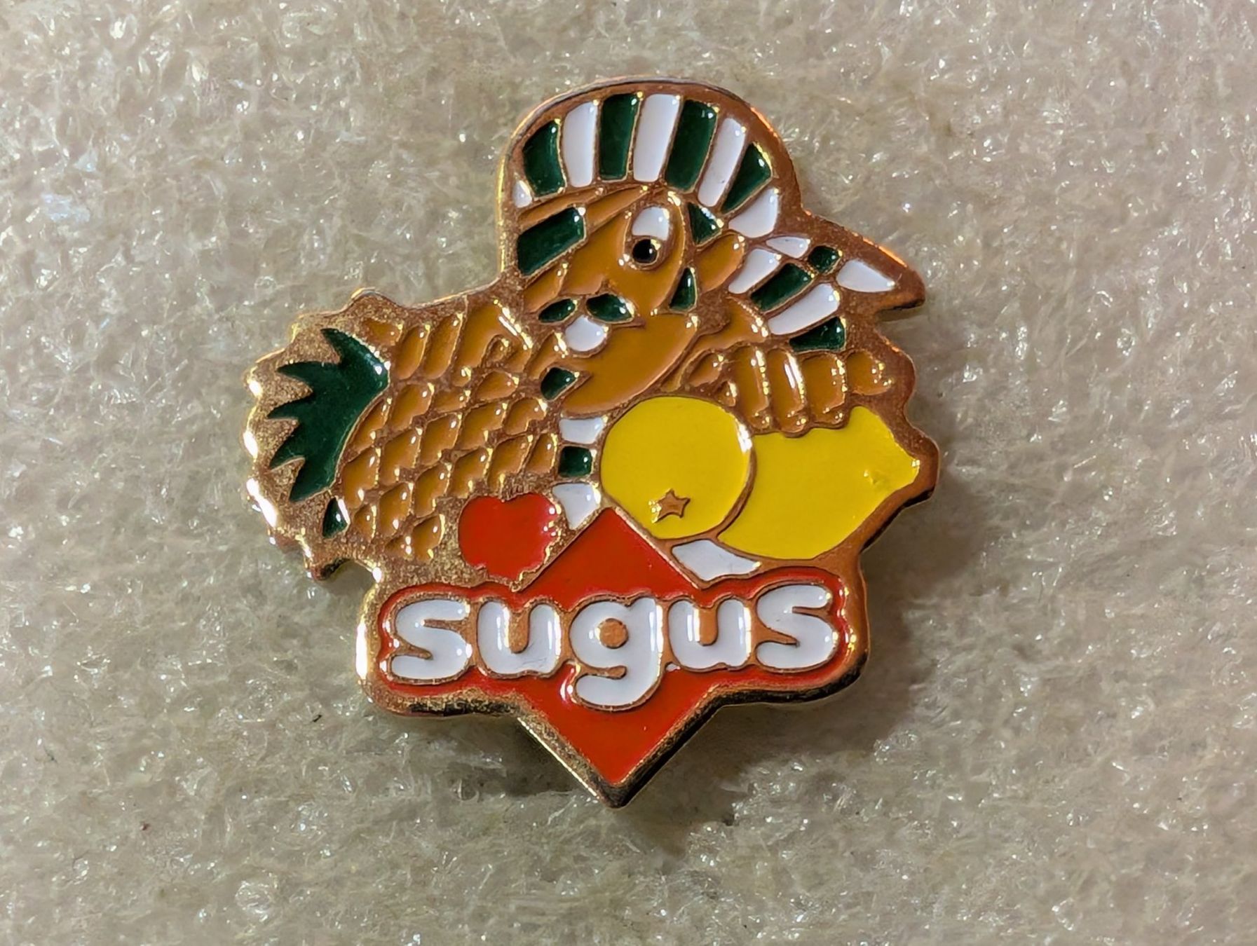 Placchette & Badge: Anstecknadel 185: Sugus – Usato da Oppligen venduto da Pin-Fall-Shop