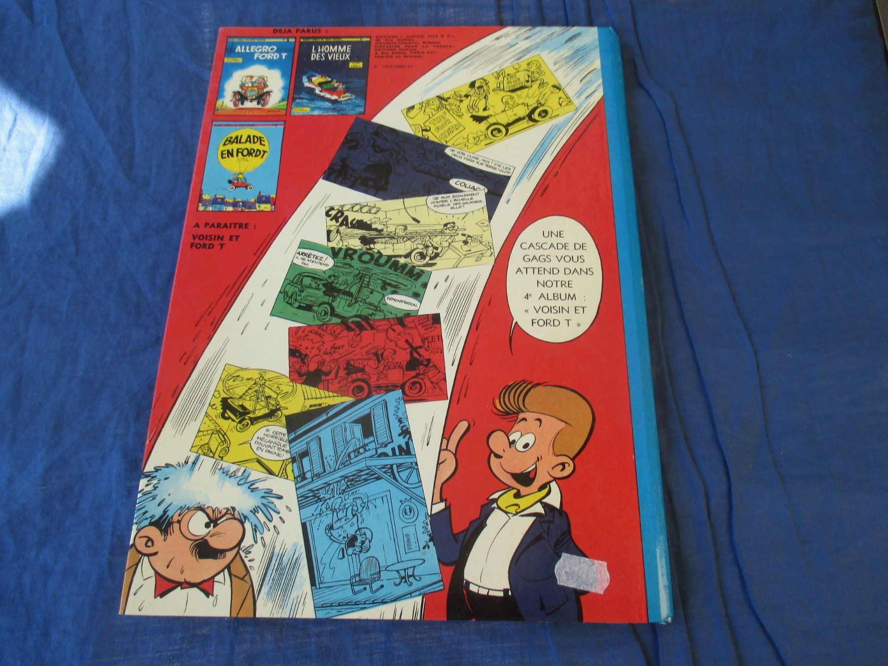 Fumetti: Marc Lebut 3 Balade en Ford T, e.o. – Usato da Colombier NE venduto da Nevenma 1