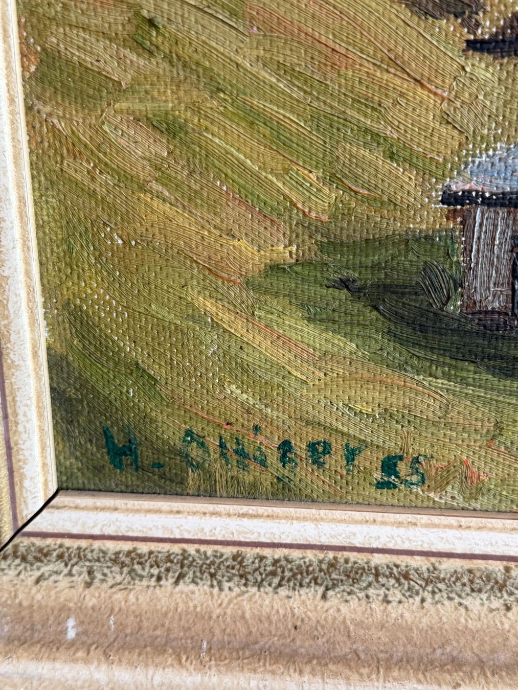 Tableaux: H. Ottiger Original ÖlGemälde 1955 – D'occasion à Basel par PAUL_ART 5