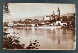 Solothurn am Aareufer, Fotokarte 1911