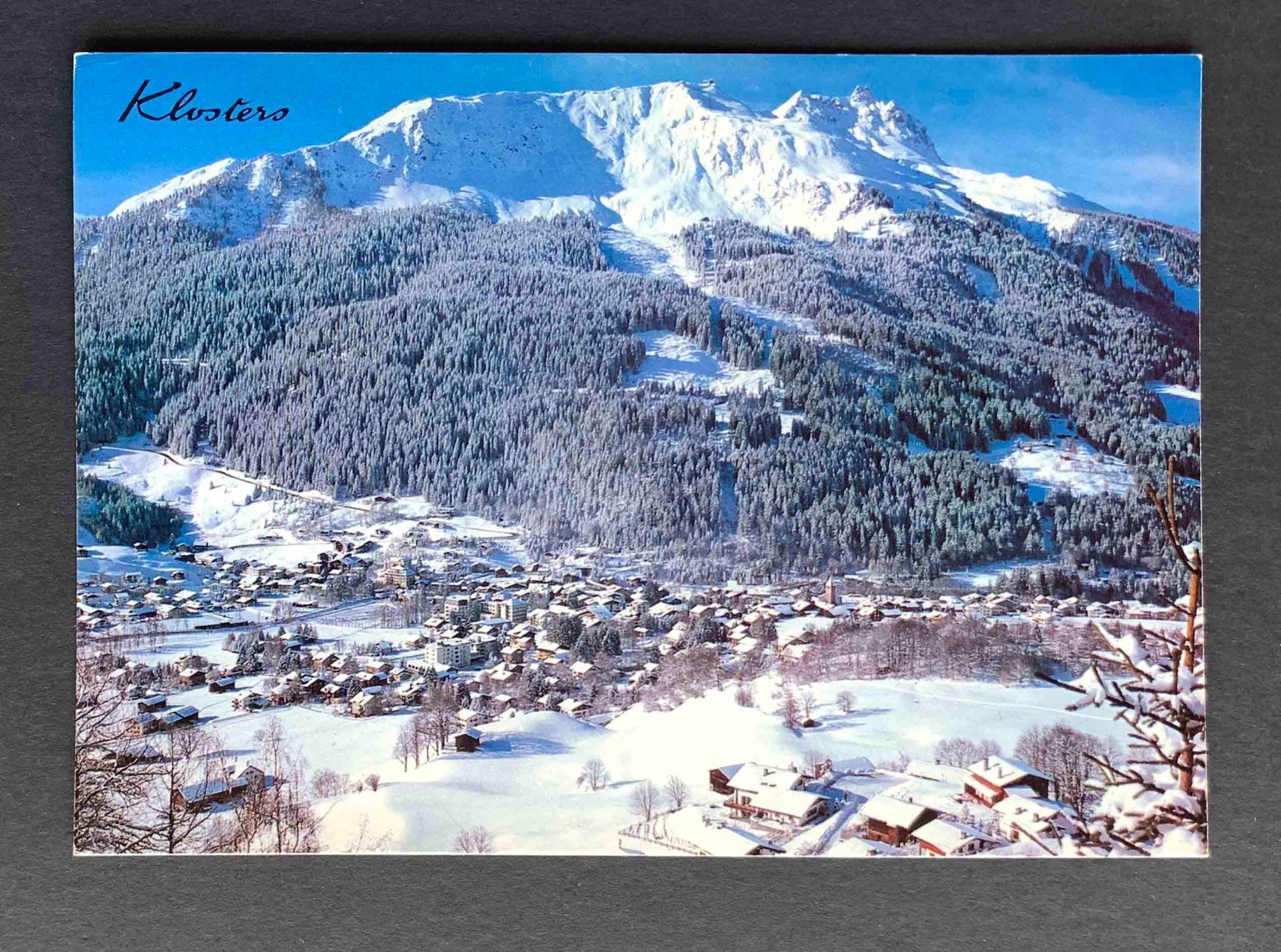 Cartoline postali: AK KLOSTERS Prättigau – Usato da Goldau venduto da artelier1