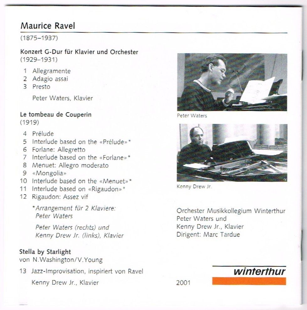 CDs: Ravel, Orchester Winterthur – Gebraucht aus St.Gallen von Paddington11 5