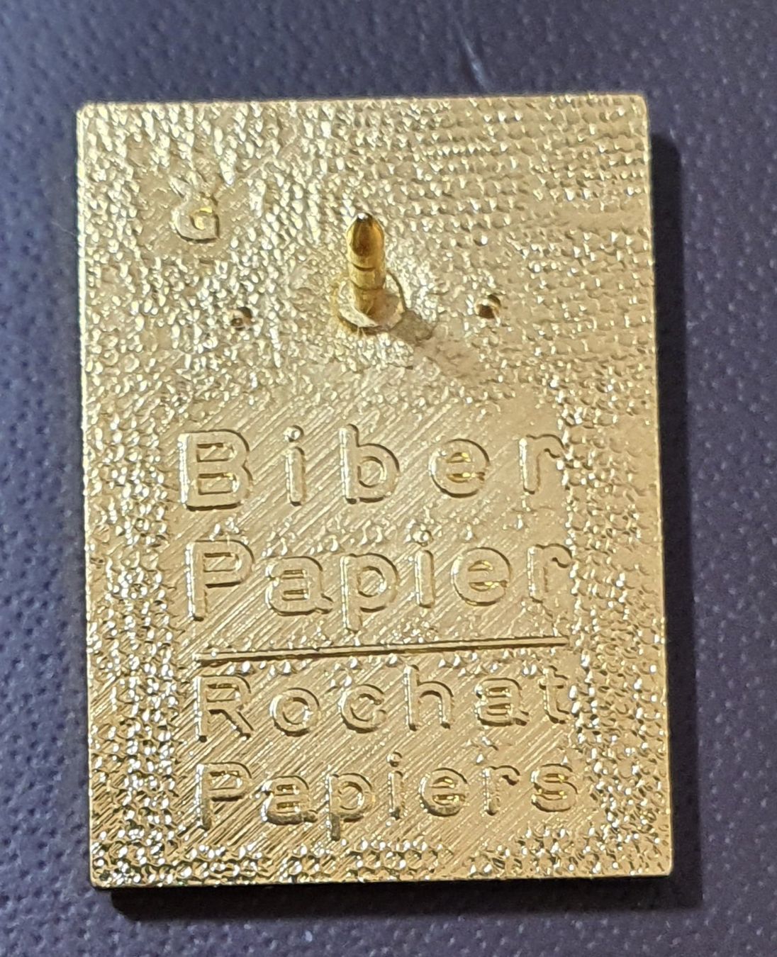 Placchette & Badge: R506 - Pin Bieber Papier / Rochat Papiers – Usato da Reinach BL venduto da Boston-Verkauf 1