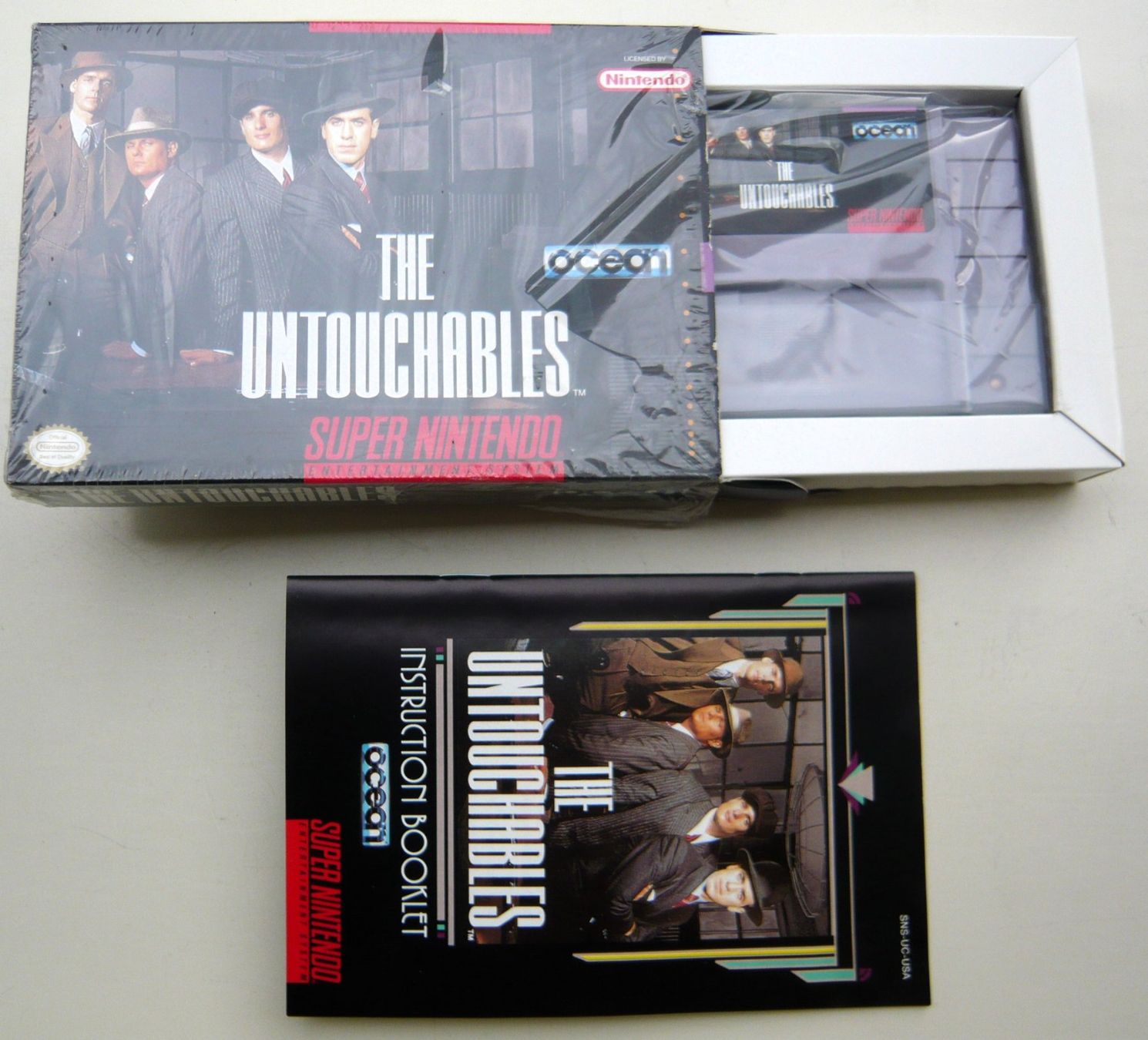Nintendo Giochi: SNES:  The Untouchables, CIB, Excellent état – Usato da Onex venduto da Jaguar1986
