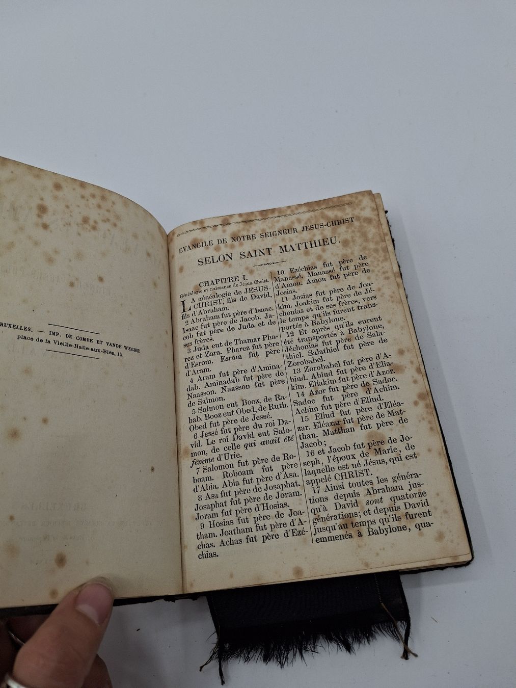 Libri: ancienne bible – Usato da Le Lignon venduto da vanessatrolliet 3