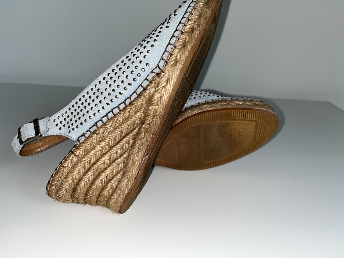 Scarpe da donna: Süße Espadrilles / Sandalen Gr.36 Leder – Usato da Stäfa venduto da Exclusive0 3