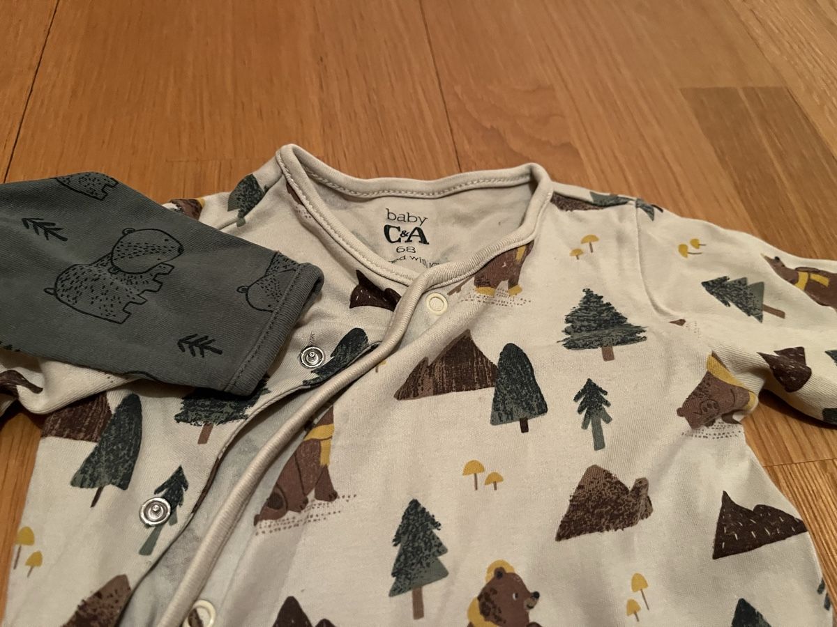 C&A Pigiama & Simili: 2 Strampler / Baby Pyjamas Gr. 68 – Usato da Bern venduto da farfalla22 2