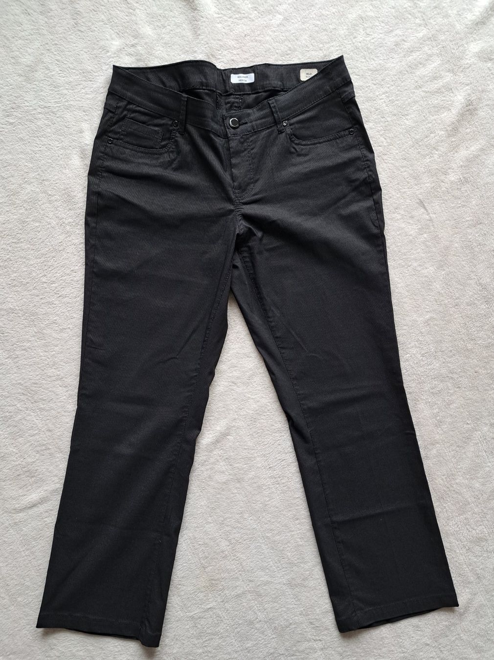 Pantaloni: Stoffhose gestreift Charles Vögele "ELLA" Gr 46 – Usato da Gysenstein venduto da joshuas81