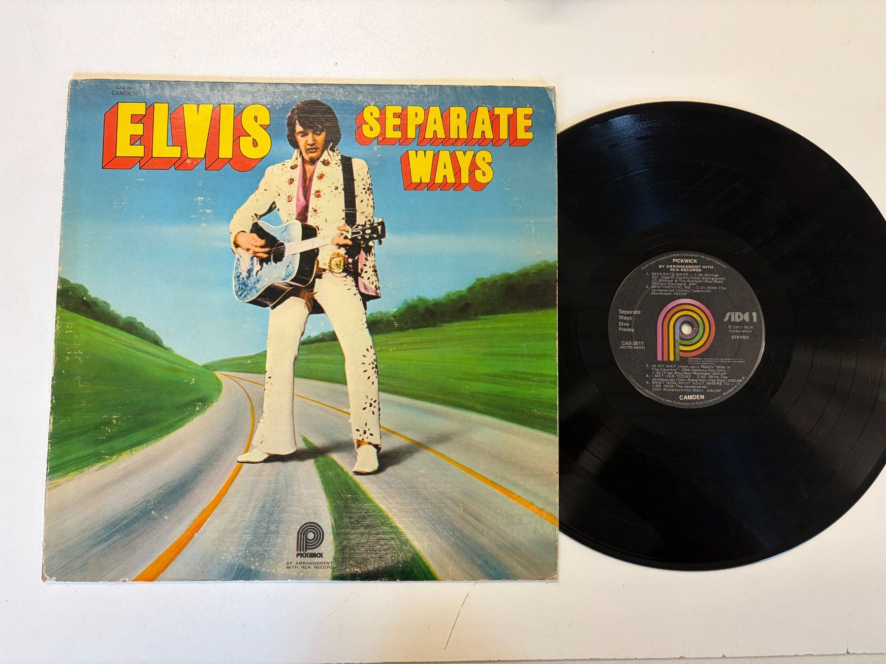 Schallplatten: LP Elvis Separate Ways von 1972 – Gebraucht aus Fislisbach von Zicke1958