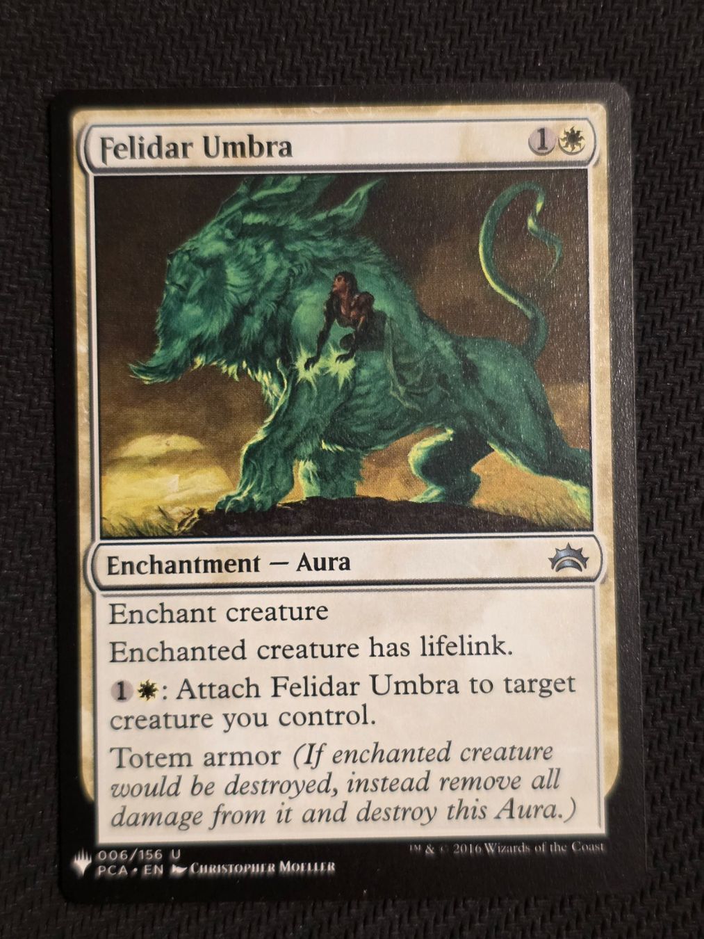 Magic The Gathering Sammelbilder & Trading cards: Felidar Umbra  -  MTG – Gebraucht aus Zürich von Semagets