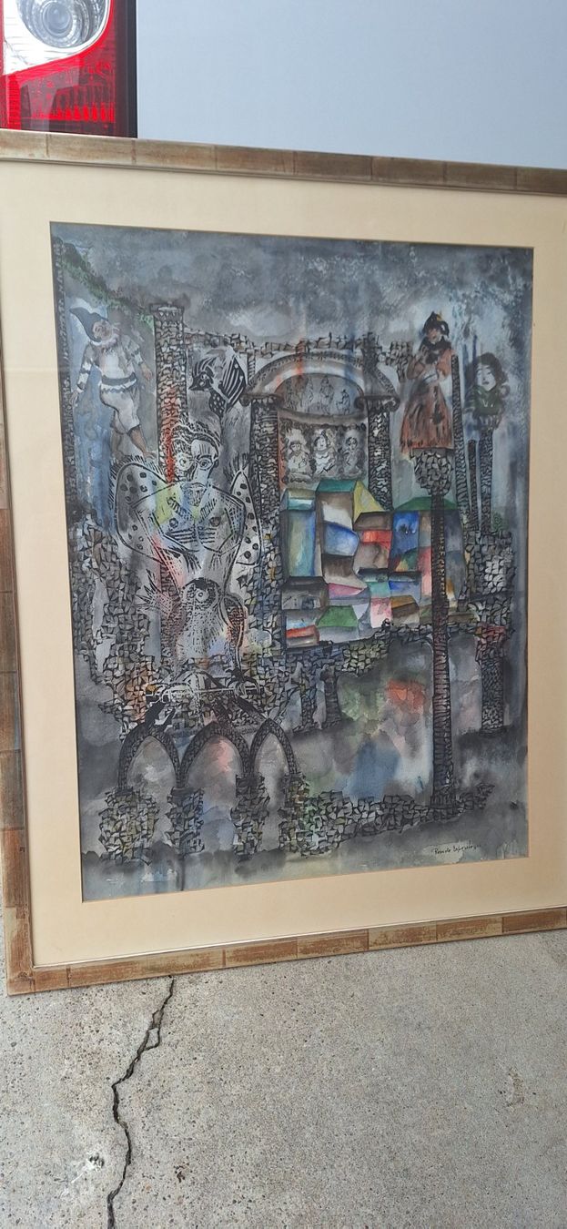 Foto & Immagini: Original Aquarell Romolo Esposito 1966 – Usato da Basel venduto da Meggesflomi 1