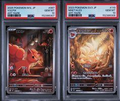 PSA 10 Sequentiel Set Vulpix 067 & Ninetales 110