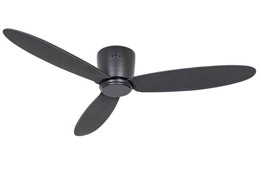 Ventilatori: Deckenventilator Eco Plano II - Ø132cm - grau - mit Leuchte – Nuovo e nell'imballaggio originale da Dagmersellen venduto da ZIPZAP8 1