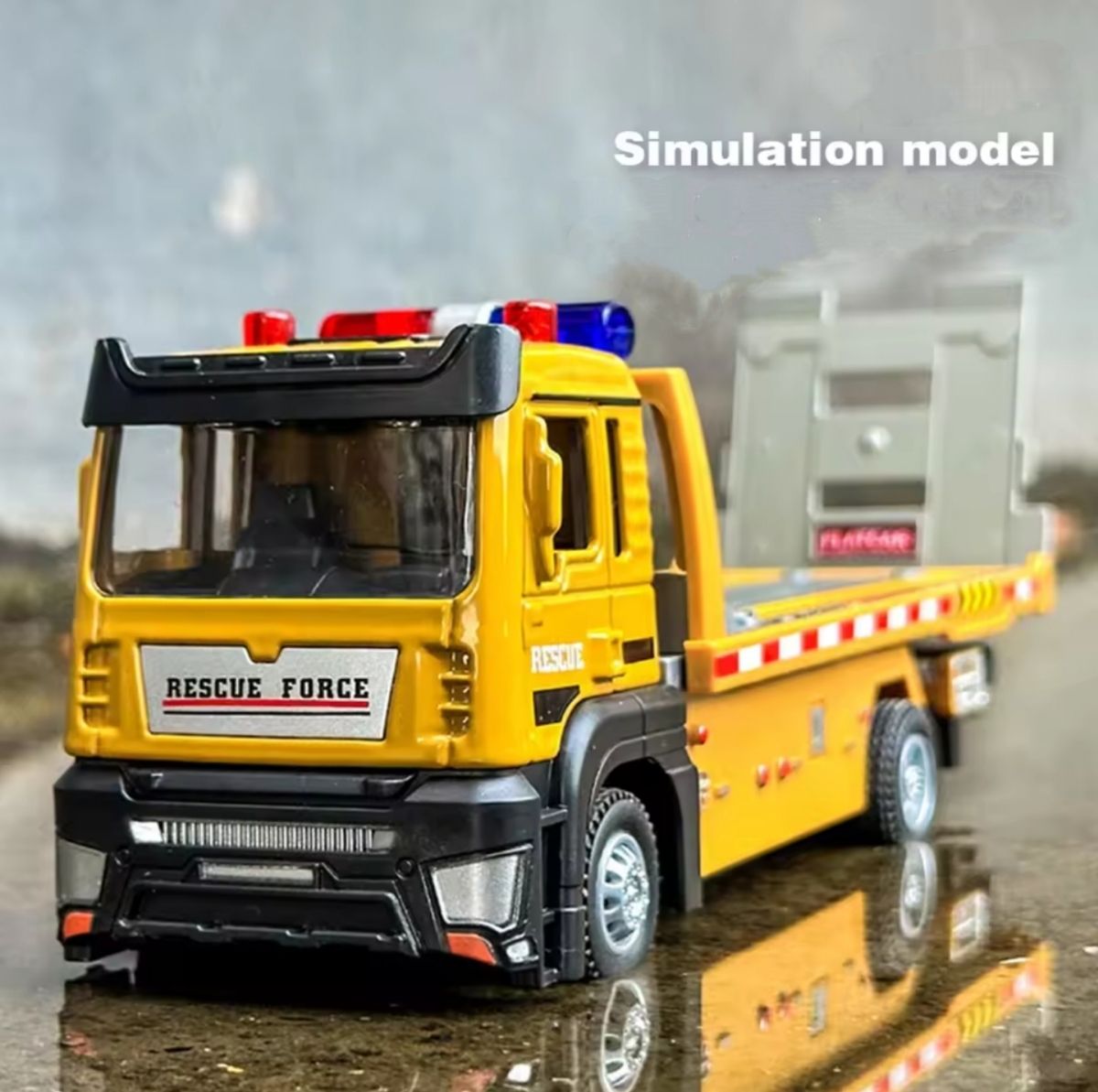 Modellini d'auto: LKW Modellauto Abschlepper Spielzeug LED Neu – Nuovo e nell'imballaggio originale da Weinfelden venduto da Bab16 1