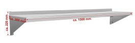 Beeketal Gastro Edelstahlregal WAB-150