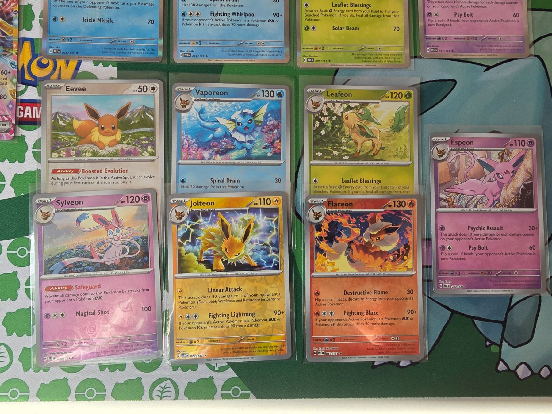 Pokémon Carte collezionabili: Pokemon Eevee Entwicklungen Set / Leafeon, Glaceon Englisch – Usato da Gossau SG venduto da worklifebalance 3