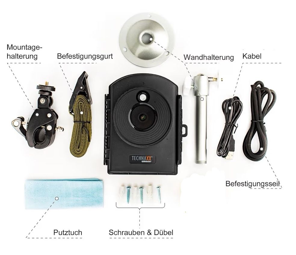 Kamera: Technaxx Full HD Zeitraffer Kamera TX-164 – Neu (gemäss Beschreibung) aus Süderen von Zauberwuerfel 2