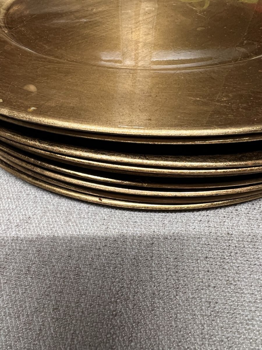 Piatti: Goldene Unterteller 10 Stück  – Usato da Luzern venduto da TIsabel 2