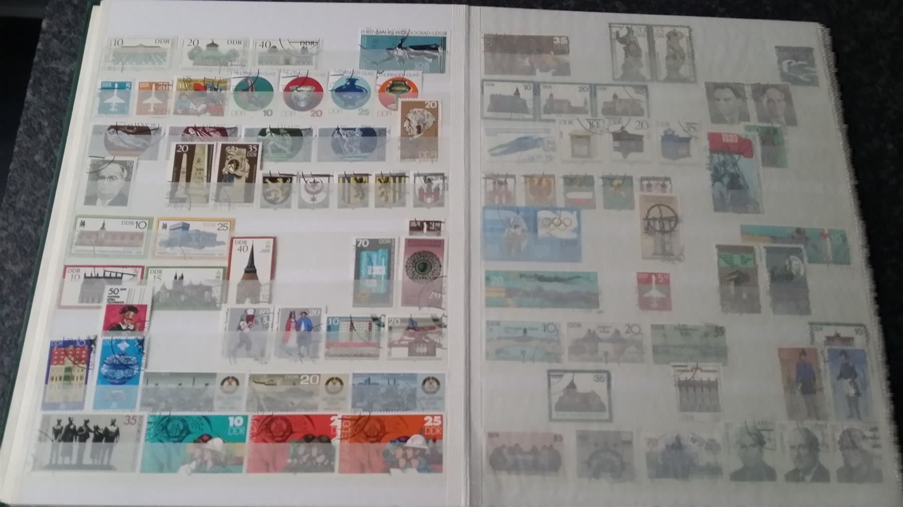 Tutti i francobolli: DDR-Sammlung -  ab Fr. 69.00 - Kat. Fr. 1380.00! – Usato da Buchen venduto da Jonny58 8