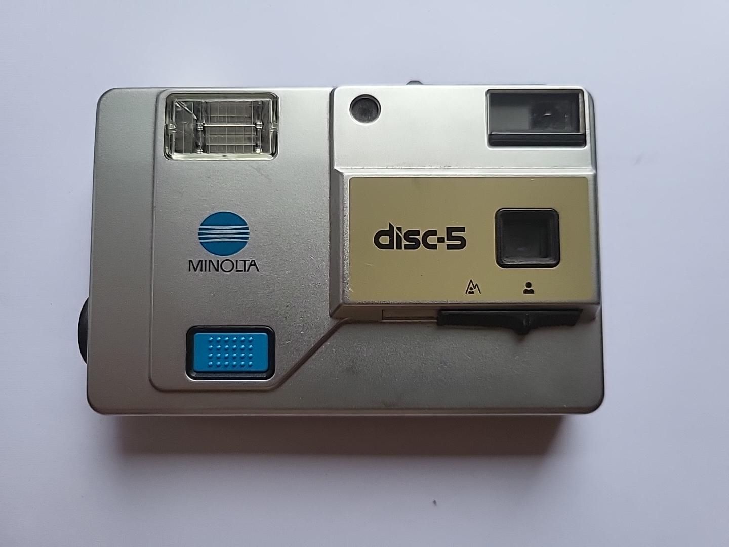 Minolta Appareil photo: Minolta Disc-5 Disc-Kamera mit Blitz #109 – D'occasion à Dachsen par MacheSache