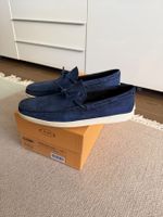 Tod's Bootsschuh Marlin Wildleder blau, Gr. 41.5, wie neu