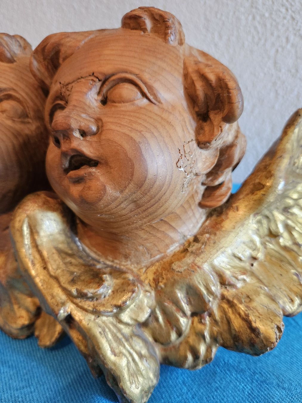 Statuette: Barockengel 18. Jahrhundert – Usato da Wittenbach venduto da anzo4 5
