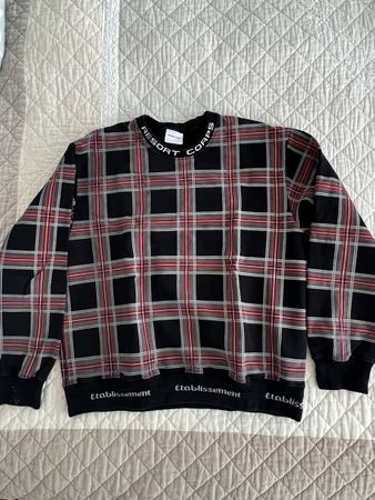 Resort Corps Etablissement Sweatshirt, XL, Kariert Top!
