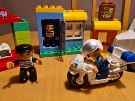 Lot Lego Duplo Police Prison Véhicules Figurine bon état