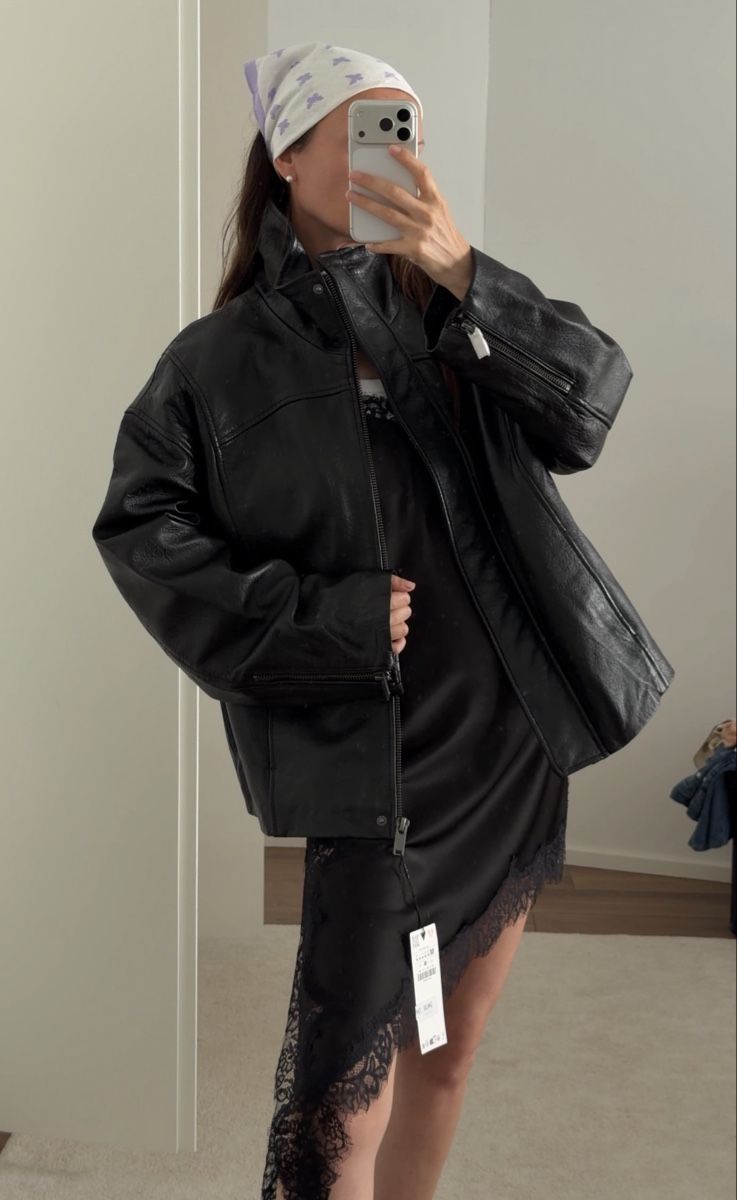 Zara Jacken: Zara leather jacket  – Neu und originalverpackt aus Paradiso von viorea