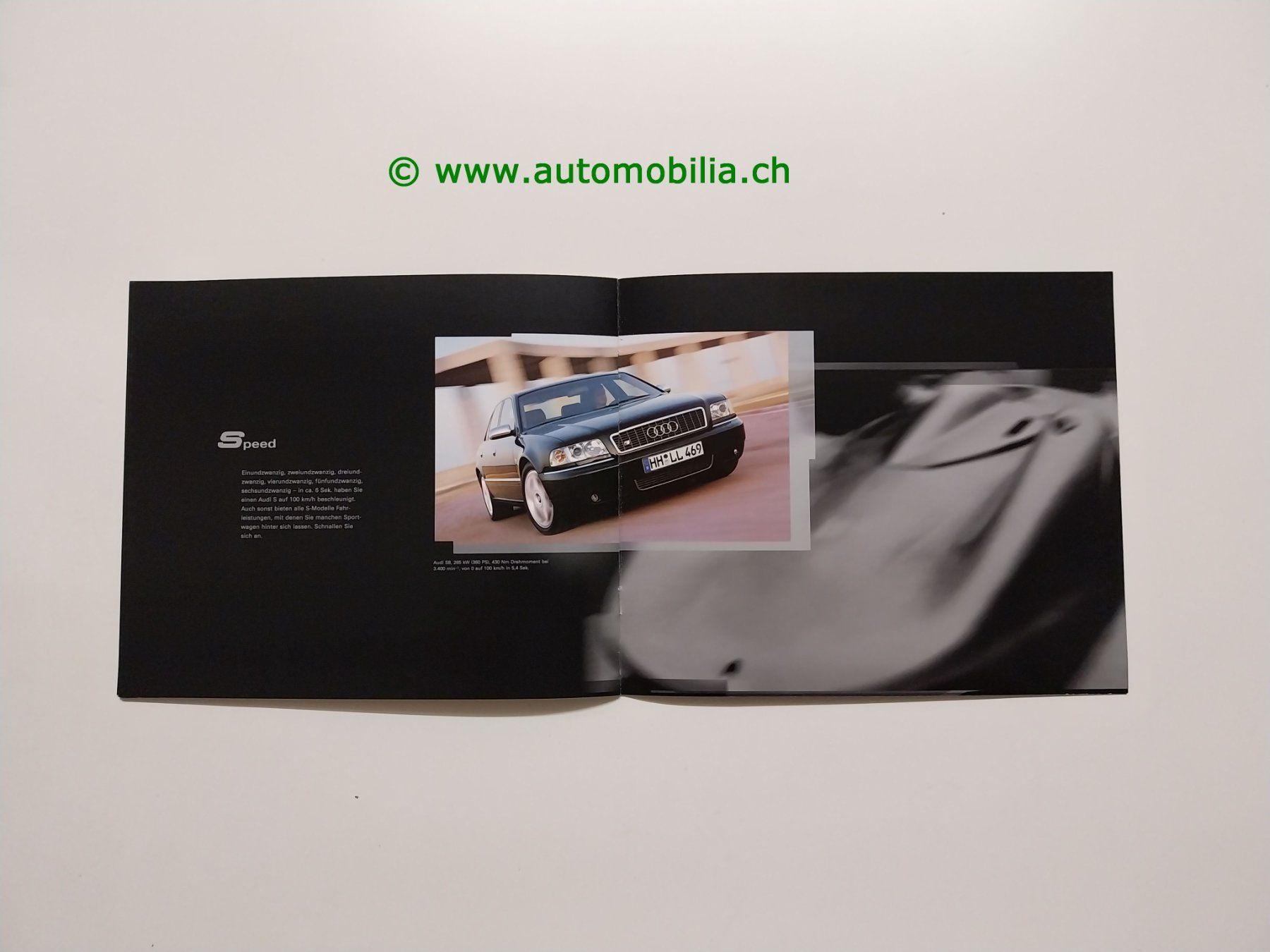 Audi Documenti: Audi Modellprogramm S-Modelle 1999/09 Prospekt deutsch – Usato da Weingarten-Kalth venduto da Bettelbruenneli 6