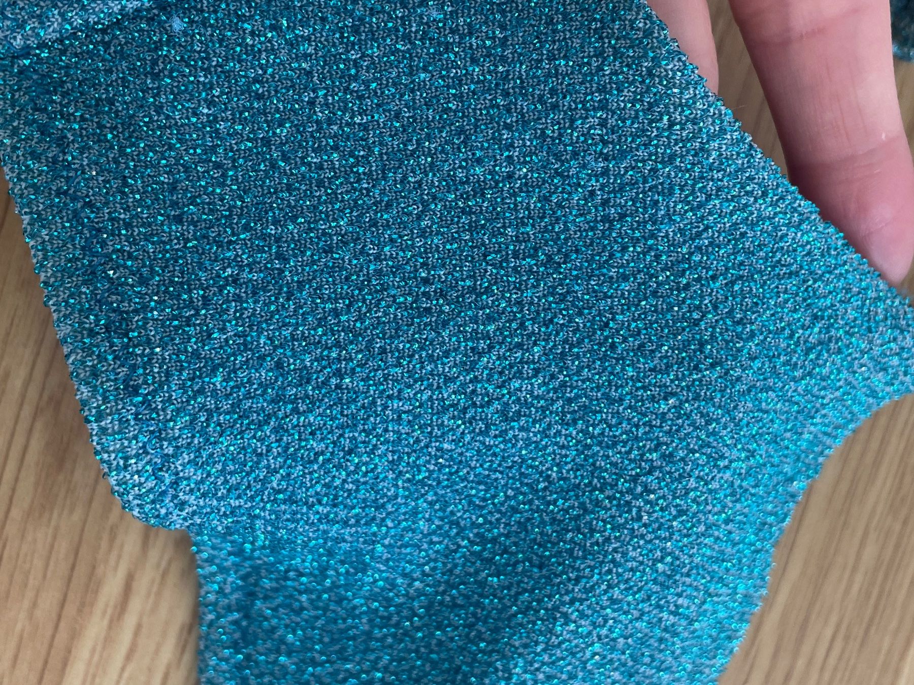 Costumi da bagno & Bikini: Blaues glitzer Subdued Bikini – Usato da Luzern venduto da ver_q2pg 1