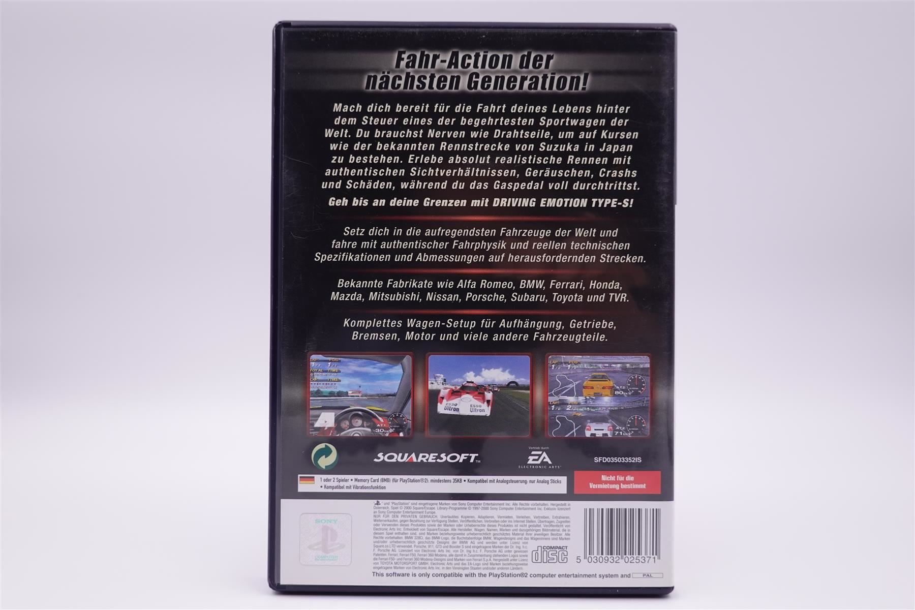 Sony Giochi: Driving Emotion Type-S (PS2) – Usato da Herisau venduto da ZelliZone 1