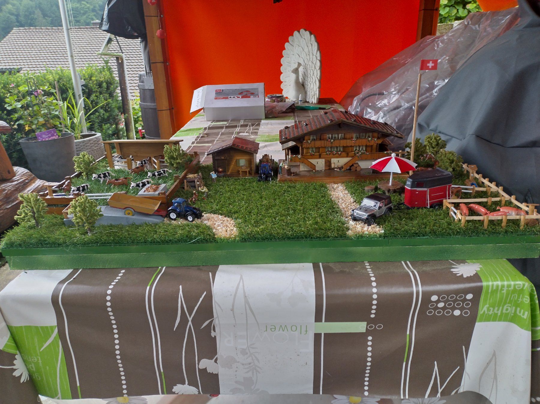 Modellbausätze & Standmodelle: Modell Bauernhof – Gebraucht aus Altbüron von bestatter12