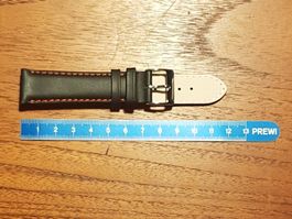 20mm Bracelet de montre en cuir