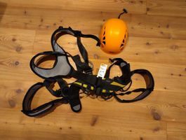 Petzl Klettergurt Falcon Helm Elios Set gebraucht