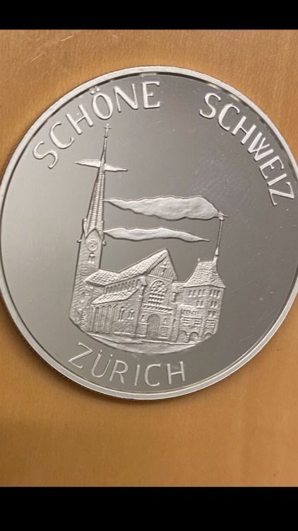 Médaille Exposition Ville De Thann 1923 – Alsace – 50mm, 55.5g – XIXème ?