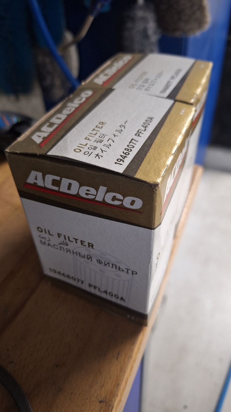Tutti pezzi di ricambio auto: ACDelco Ölfilter 19468077 PFL400A - Neu & Originalverpackt – Nuovo e nell'imballaggio originale da Buch am Irchel venduto da Potzblitz2 2