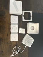 Chargeur sans fil 3-en-1 magnétique blanc neuf