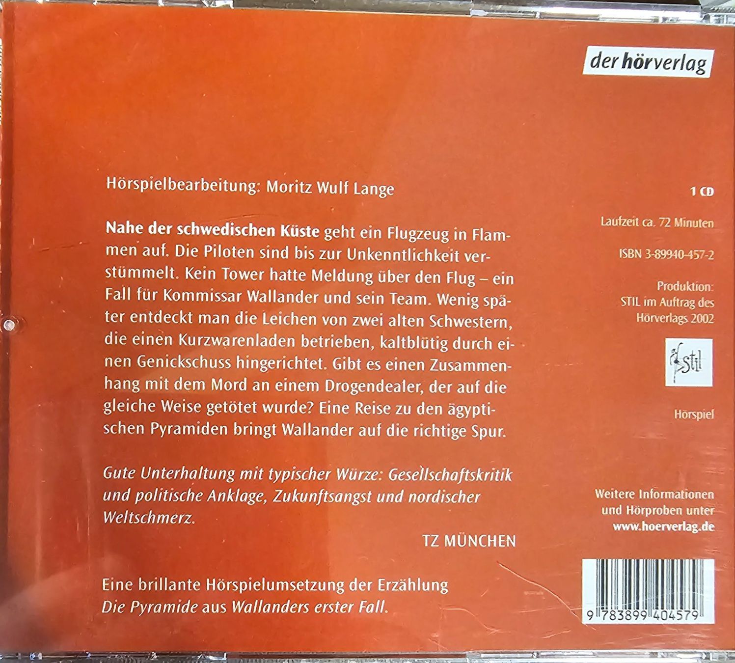 Audiolibri: Henning Manekll - Die Pyramide – Usato da Wahlen b. Laufen venduto da Cg10 1