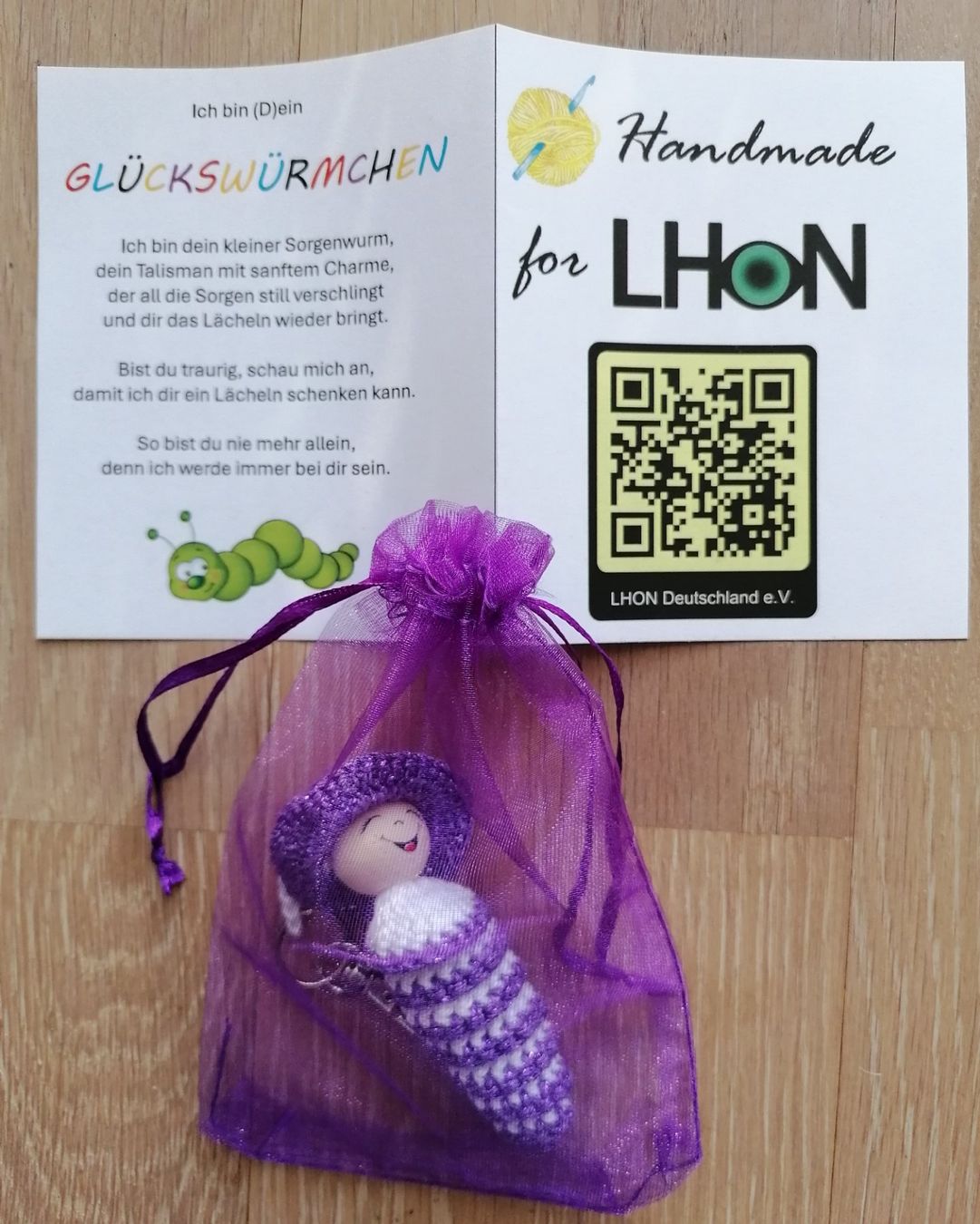 Tutte le decorazioni: Handgemacht Glückswürmchen 3 Stück Gelb – Nuovo e nell'imballaggio originale da Rümlang venduto da TRICE67 9