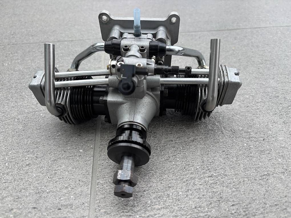 Modellismo RC: ASP FT160 Viertakt Boxermotor Modellmotor Methanol – Usato da Aeugst am Albis venduto da Bikeboy1 2