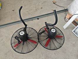 2xDeckenventilatoren GROW+ 50cm Metallgehäuse