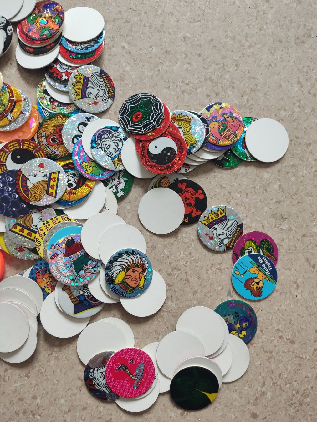 Spiele: Chupa Chups Cap / POGs / Fun Caps 180stk – Gebraucht aus Bütschwil von  1