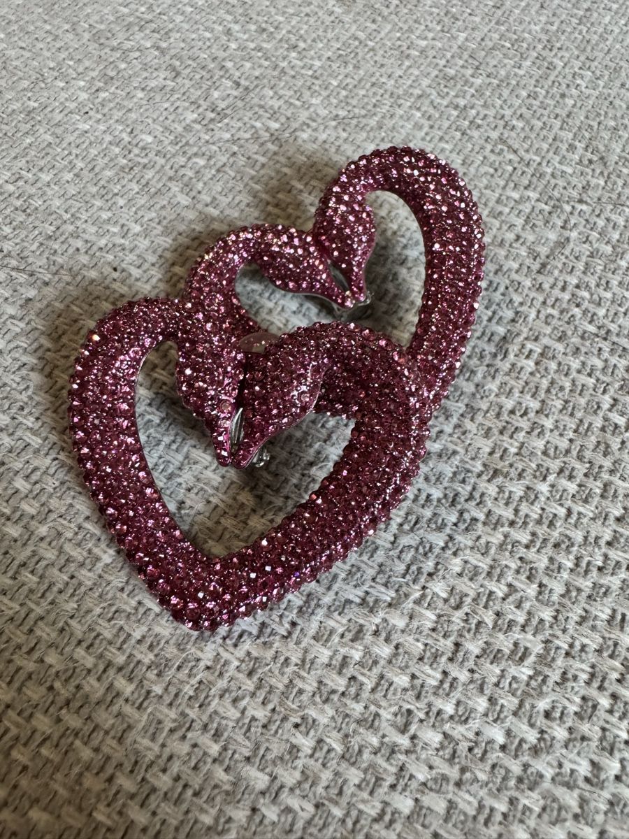 Swarovski Ohrringe & -stecker: Swarovski Schwanen Ohrclips – Gebraucht aus Zürich von MHW23