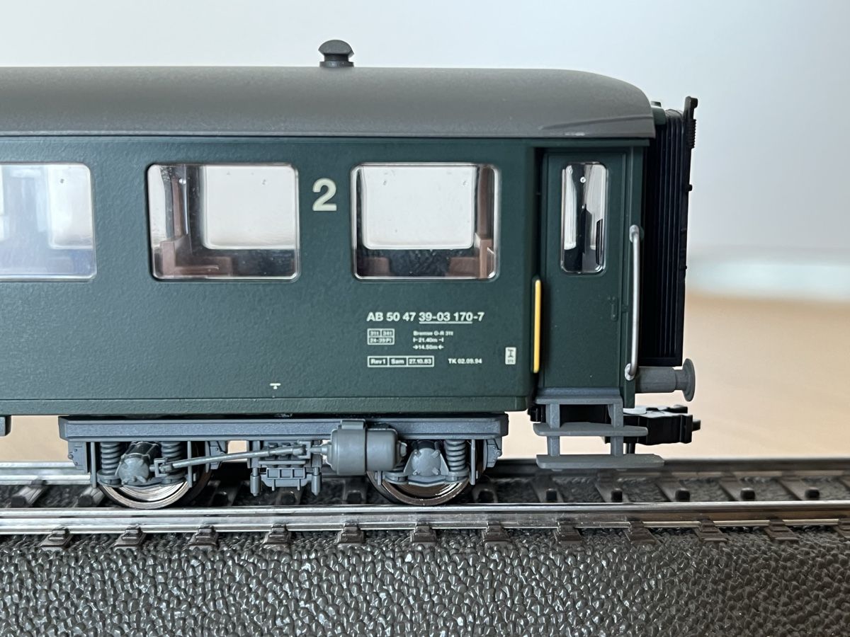 Fleischmann Modellini di ferrovie: 2 Stk SOB Stahlwagen Fleischmann OVP – Usato da Basel venduto da Re620_11627 3