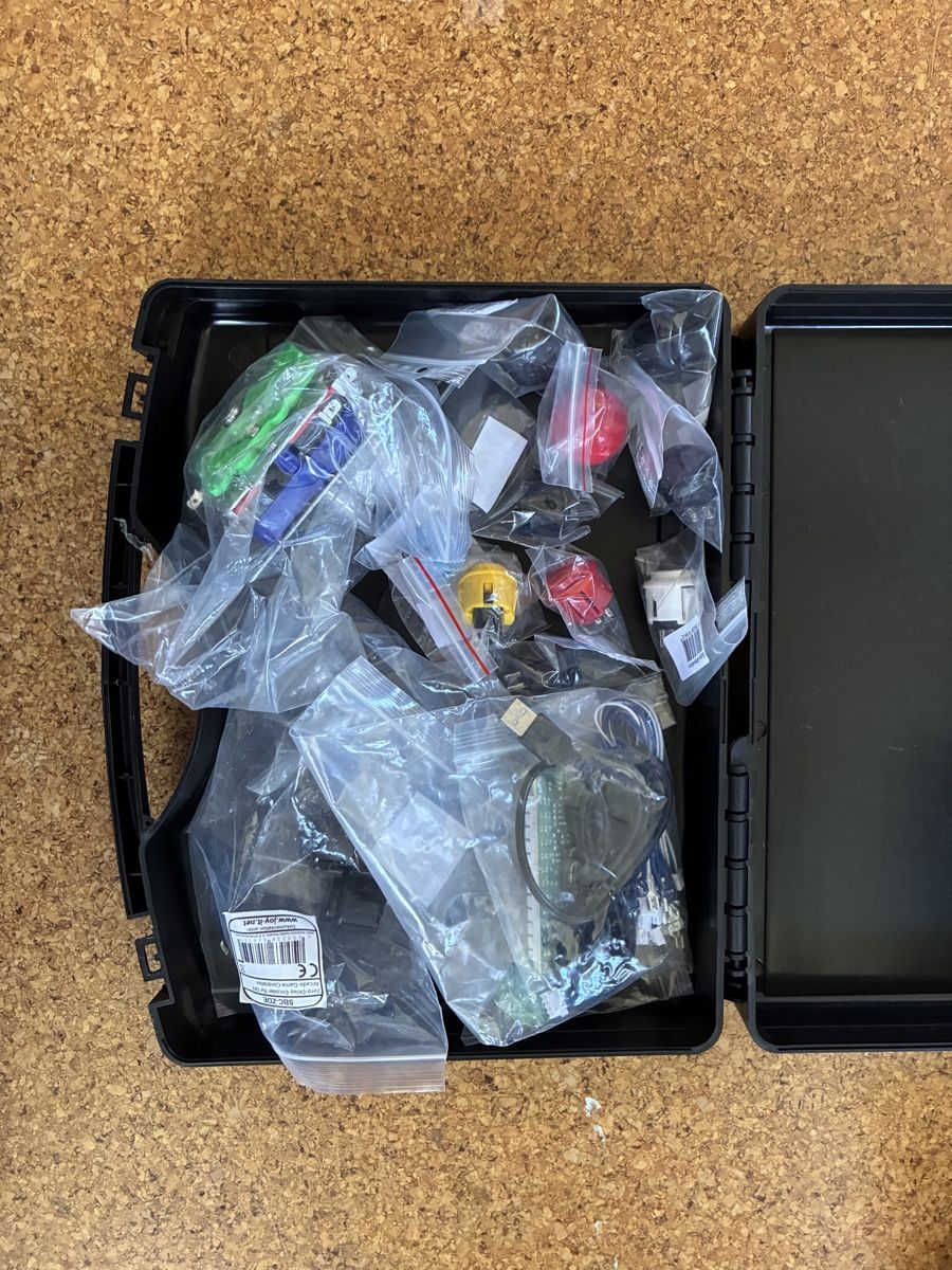 Controller: DIY Arcade Kit inkl. Joystick - Retro Gaming Spass! – Nuovo (secondo la descrizione) da Tegerfelden venduto da phoenix78 1